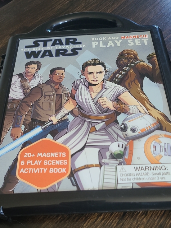 Star Wars Other - Star Wars: The Rise Of Skywalker Book and Magnetic Play Set New Sealed